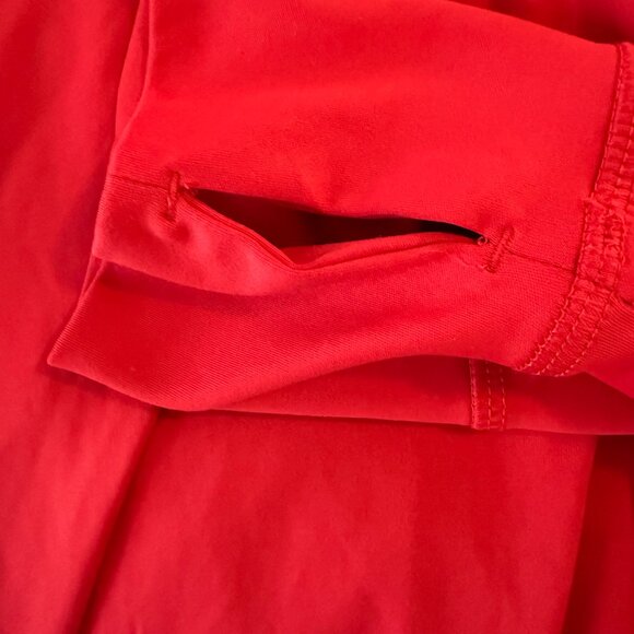 Cutter and Buck 2 Performance Quarter Zip Hoodies Black and Red Women's Large - Picture 10 of 12